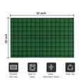 thumbnail image 5 of Green Black Checkerboard Checkered Pattern Door Rugs,Washable Non Slip Door Mats Indoor,Decorative Door Mats,Entry Mat Indoor for Entrance,Bedroom,Kitchen,Bathroom,20"x32", 5 of 6