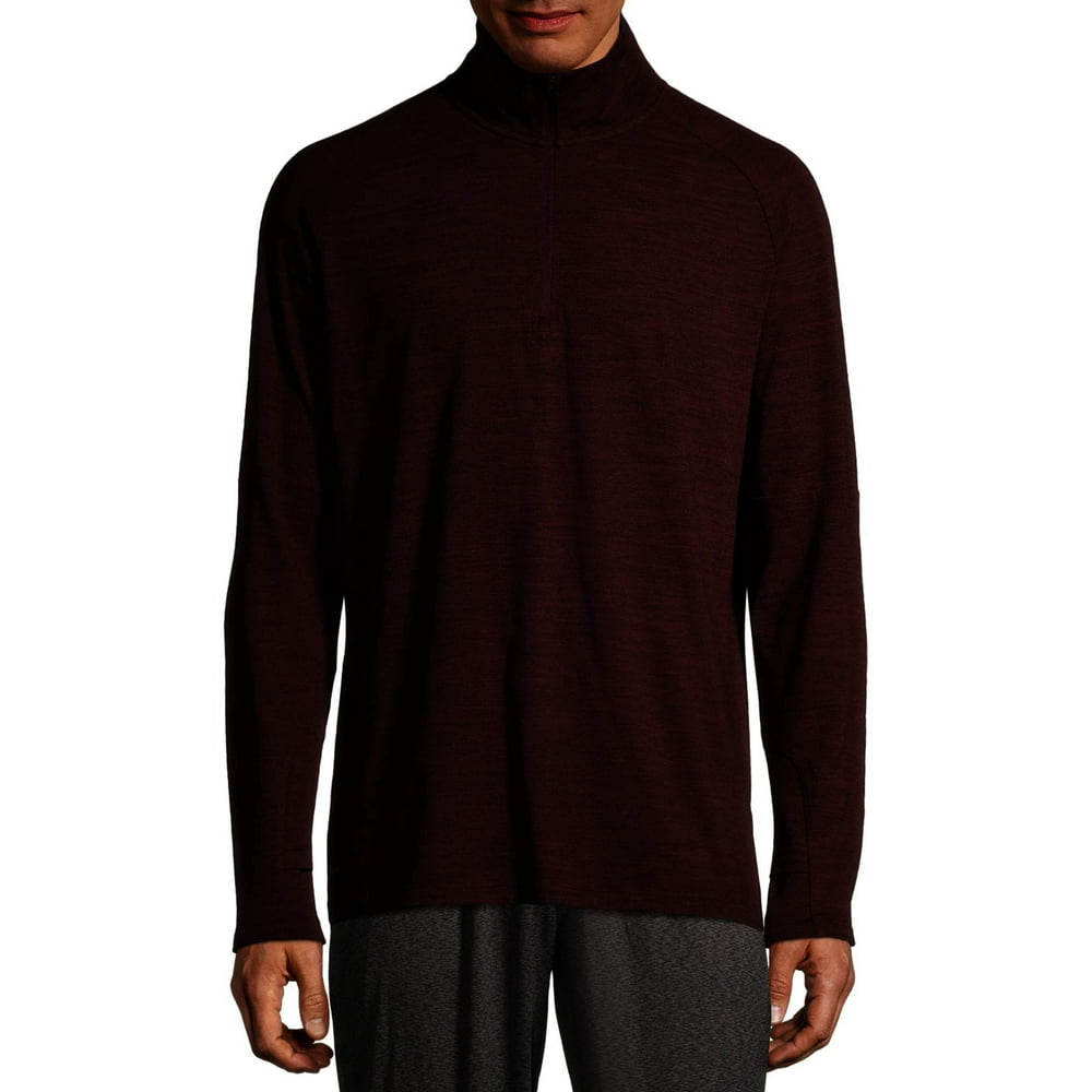 Athletic Works Athletic Works Men's Active QuarterZip Pullover, up