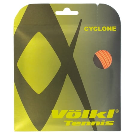 18g Strings - Cyclone 18G Tennis String Fluo Orange
