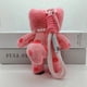 thumbnail image 3 of LLavero de felpa de gato rosa Kawaii de 15cm, colgante para mochila, llavero de animales suaves, hebilla para llave de coche, accesorios para chica y mujer, bolso colgante, 3 of 5