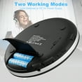 thumbnail image 4 of CD Player Portable, Discman with Stereo Earbuds and Bluetooth Output, Anti-Skip Shockproof Walkman, Compact and Lightweight, Power DC or 2xAA Battery, 4 of 7