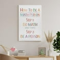thumbnail image 7 of How To Be A Math Person Poster., 7 of 7