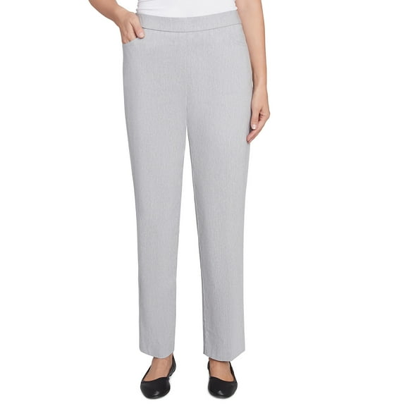 Alfred Dunner Womens Comfort Allure Pearl Short Length Pant