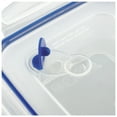 thumbnail image 6 of Sterilite Ultra•Seal™ 4.0 Cup Square, Latching Food Storage Container, Airtight Watertight Seal, Blue, 6 Count, 6 of 9