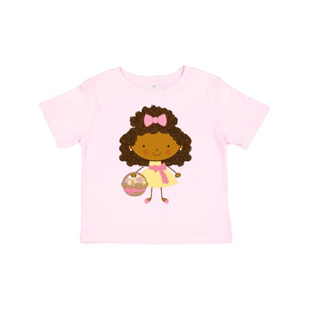

Inktastic Easter African American Girl Gift Toddler Toddler Girl T-Shirt