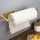thumbnail image 3 of Soporte para Papel Higiénico Baoblaze Almacenamiento Montado en Pared Acero Inoxidable Oro, 3 of 8