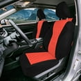 thumbnail image 3 of Pour 2020-2024 Nissan Rogue S SV SL Platinum Éd. Minuit FH Group Housses de Sièges d'Auto sur Mesure en Néoprène Imperméables Rouges - Ensemble Complet, 3 of 8