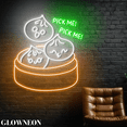thumbnail image 4 of Glowneon Pick Me Dim Sum Neon Light, Chinese Dim Sum Shop Decoration, 4 of 5