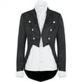 thumbnail image 6 of JXMVOJ Men‘s Steampunk Vintage Jacket Gothic Victorian Frock Coat Uniform, 6 of 8
