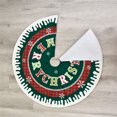 thumbnail image 2 of Teissuly Christmas Ornaments Linen Printed Linen Christmas Tree Skirt Decoration Props Teissuly WER202310235874, 2 of 5