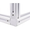 thumbnail image 4 of 4PCS 2020 / 3030 / 4040 Series 3-Way End Corner Bracket with Screws for 6mm/8mm Slot T-Shape Aluminum Extrusion Profile Accessories, 4 of 6