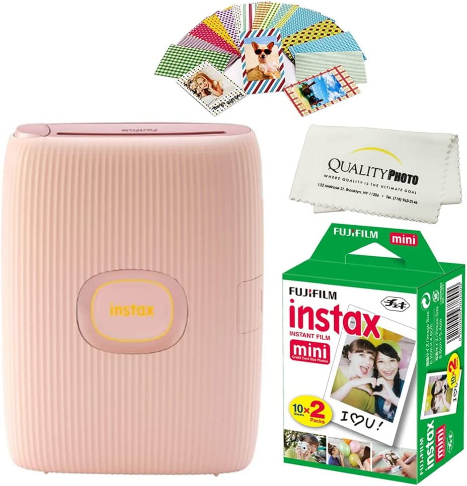 Fujifilm INSTAX Mini Link 2 Portable Instant Photo Printer Bundle