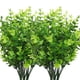 thumbnail image 4 of Matsuzay 10 piezas de plantas falsas de ABS decorativas vívidas para el hogar, balcón, restaurante, cafetería, adorno de hojas artificiales Arboles Artificiales 25g, 4 of 6