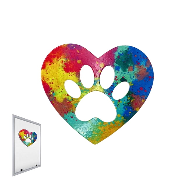 Screen Magnets Sonoran Souvenirs, juego de 2 unidades, ópalo metálico, estampado de patas de ensueño