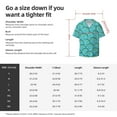 thumbnail image 7 of Xecao offers the Beautiful Seashells for Men's Casual Short-sleeved Shirt, a button-up collared shirt with a pocket, perfect for beach vacations and yacht travel in the X-Large size., 7 of 7