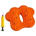 thumbnail image 3 of Tachiuwa Foot Massager Mat Inflatable Pressure Point Pad for Running Indoor Traveling orange, 3 of 6