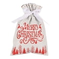 thumbnail image 1 of HOZADOIE A Drawstring Home Decor Christmas Decoration Drawstring Drawstring Candy Bag (16*24cm), 1 of 7