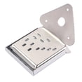 thumbnail image 4 of Puente de Mandolina con Botón de Bloqueo de Correa de Tornillo para Guitarra de Cigarros shamjiam Puente de la pieza de la mandolina, 4 of 9