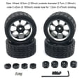 thumbnail image 4 of ZheElen RC Model Car Wheel Simulated Upgrade Modification Replacing Wheels Rim Accessory Replacement for WLtoys A949 A959 A969 A979 Black, 4 of 7