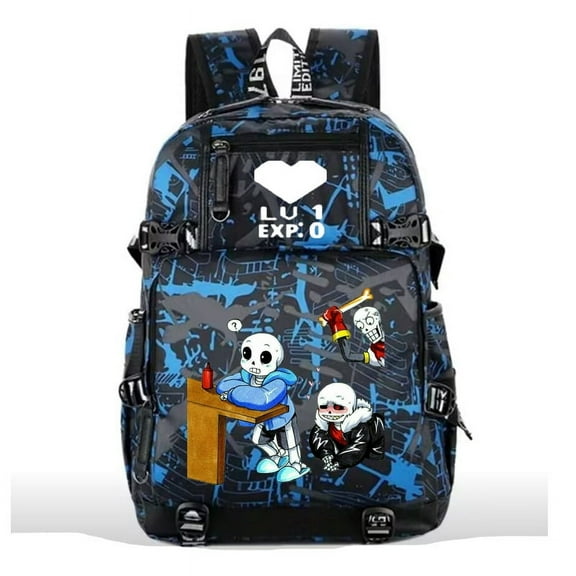 Undertale Anime Backpack For Women Men, Fashion Daypack, Classic High Backpack For Teens, Travel Laptop Backpacks