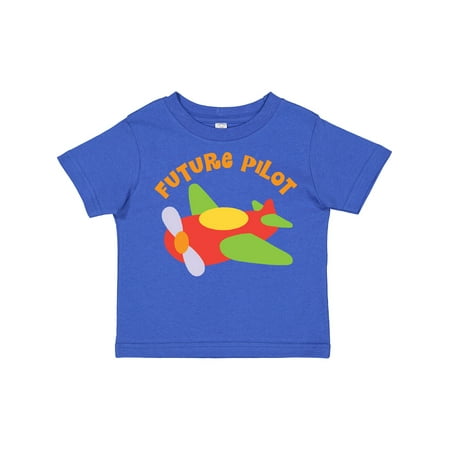 

Inktastic Future Pilot Airplane Gift Toddler Boy or Toddler Girl T-Shirt