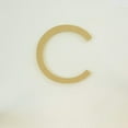 thumbnail image 3 of Package of 1, 16 Inch X 3/4" Thickness MDF Letter C in The Century Gothic Font, Thick, Upper Case for Art & Craft Project, Made in USA, 3 of 4