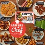 Gourmia French Door 6-Slice Digital Toaster Oven Air Fryer, 19 One-Touch Presets, 24L, Stainless Steel