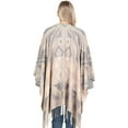 thumbnail image 4 of CoCopeaunt Women Shawl Wraps Tassel Poncho Open Front Sweater Cardigan Blanket Cape, 4 of 6