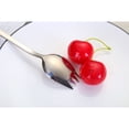 thumbnail image 4 of 2 in 1 Stainless Steel Fork Spoon Spork Cutlery Set Kitchen Outdoor Utensil Tool, 4 of 8