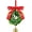White, variant on 2PCS Hanging Mistletoe Ball Christmas Tree Ornament Mistletoe Decoration for Doorway Mistletoe Kissing Ball Artificial Mistletoe Decor with Bows Berries & Bells