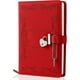 thumbnail image 2 of Diario con candado y llave para niñas Espesar 360 páginas Cuero en forma de corazón Bloqueo Diario Lindo Bloqueado Diarios secretos Cuaderno para mujeres Adultos A5 (rosa, 2 of 4