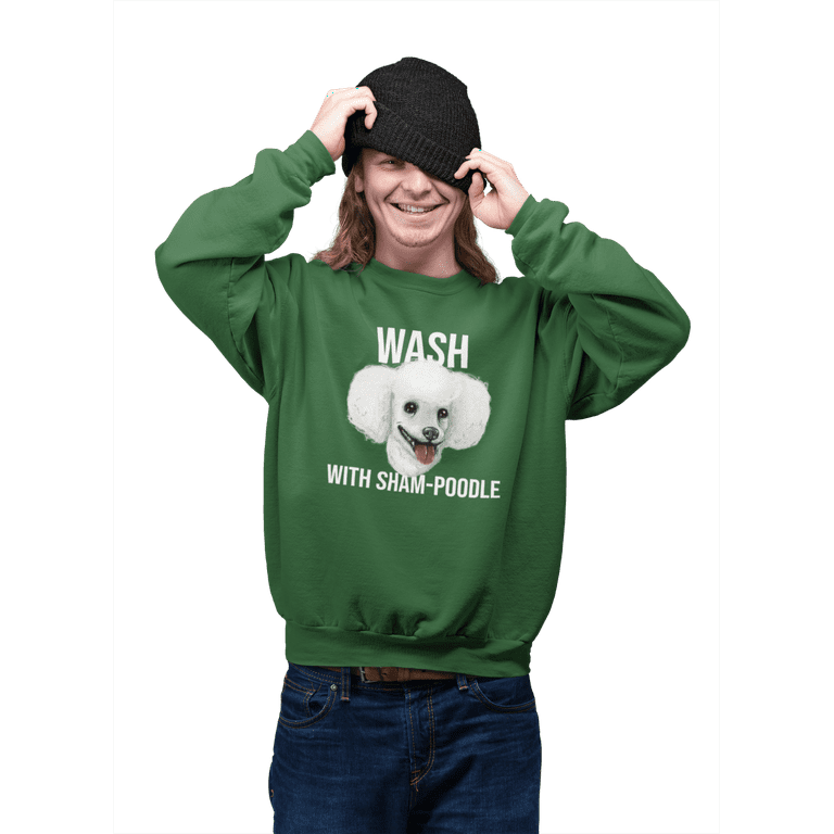 Poodle fleece sweatshirt hotsell
