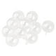 thumbnail image 4 of Paquete de 10 adornos de bolas de plástico transparente para manualidades de baño para Navidad y 3cm, 4 of 9