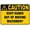 Warning Sign 2, variant on Caution Keep Pallet Jack Load Low And Stable Sign, 8"x12" Retro Metal Tin Sign, Funny Wall Decor for Shop Yard Man Cave Garage
