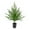 Green, variant on Norfolk Pine Tree with Pot, Tabletop Christmas Tree with Real Touch PE Branch Tips for Front Porch Kitchens Home Indoor Outdoor Xmas Decor, 2 Ft, 1 Pcs