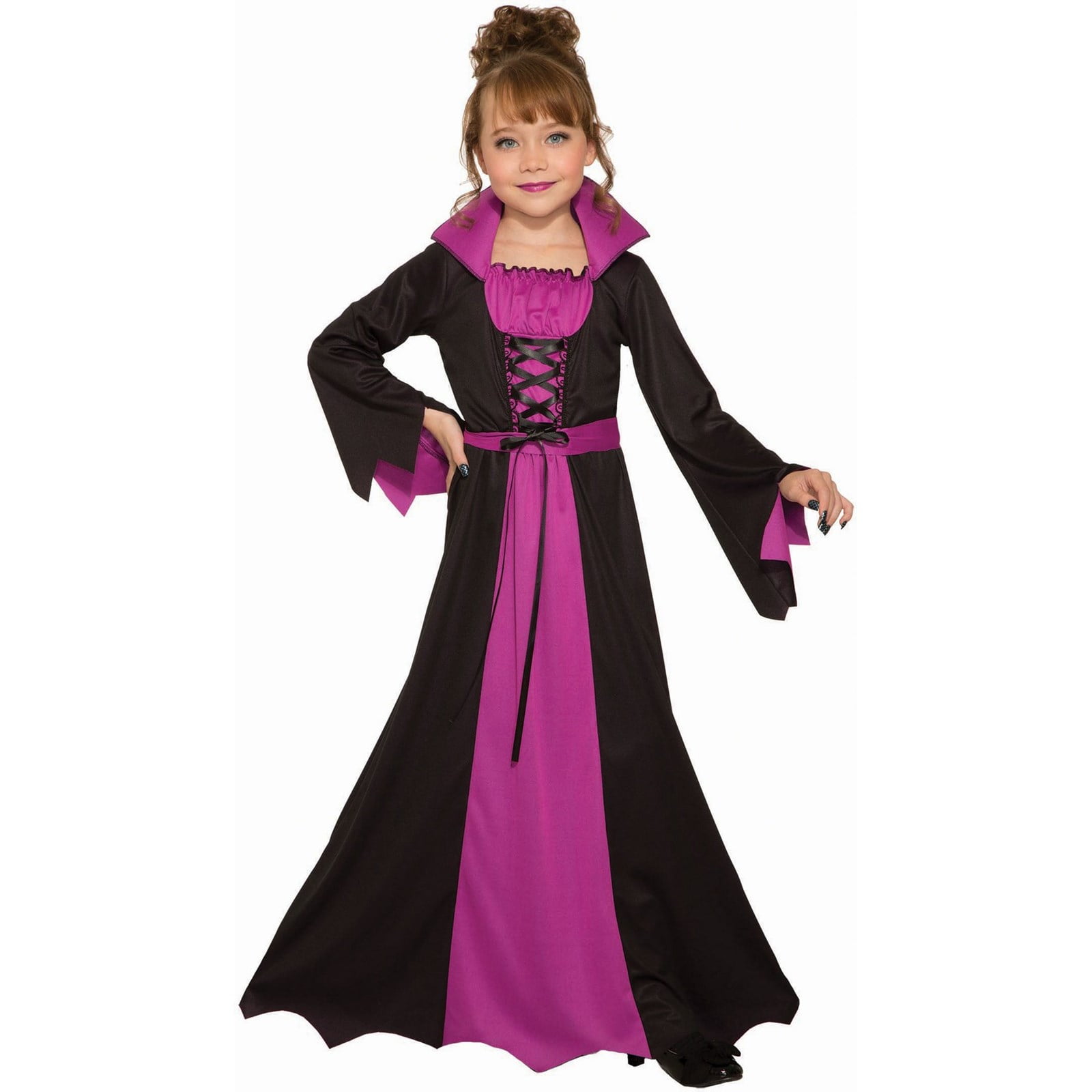 Christmas Nightmare Dark Princess Victorian Gothic Child Girls Costume ...