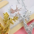 thumbnail image 3 of OAVQHLG3B Christmas Deer Hanging Ornaments, Glitter Deer Figurines Pendants Elk for Christmas Tree Decorations Xmas Holiday Party Supplies, 3 of 6