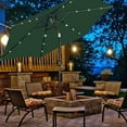 thumbnail image 6 of 7.5 ft Solar Umbrella, 18 LED Lighted Patio Umbrella, Table Market Umbrella, 6 of 14
