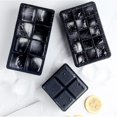 thumbnail image 5 of Bandeja de silicona para hacer cubitos de hielo, molde cuadrado gigante de grado alimenticio, 4/6/8/15 cuadrículas, 5 of 5