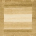 thumbnail image 1 of Ahgly Company Machine Washable Indoor Square Abstract Yellow Area Rugs, 6' Square, 1 of 7