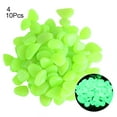 thumbnail image 5 of Walbest 10pcs Glow in The Dark Rocks - Fish Tank Rocks - Aquarium Decoration Rocks - 0.9" Irregular Pebbles for Fish Tank, Pond, Bonsai, Garden, Patio, Lawn, Pathway, Swimming Pool (Green), 5 of 7