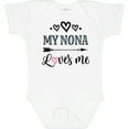 thumbnail image 3 of Inktastic My Nona Grandma Loves Me Girls Girls Baby Bodysuit, 3 of 5