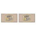thumbnail image 1 of ThisWear Inspirational Gift for Nanny Love Served Fresh Nanny's Kitchen Comfort Memories Made Here 2 Pack Outdoor Doormats Nanny, 1 of 1