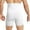 White, variant on ameIAEA Men's High Waist Shapewear Seamless Butt Lifter Boxer Briefs Breathable Soft Underwear