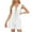 White, variant on Plus Size Overalls Women's Sleeveless V Neck Shorts Romper Tie Front Pleated Short Jumpsuits Cute Overall with Pockets Romper Dresses for Women White M