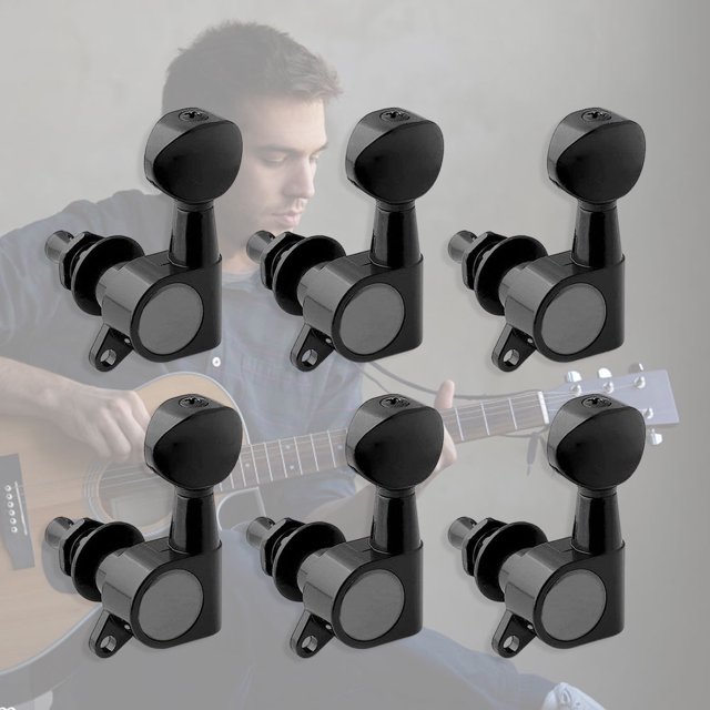 Clavijas De Afinador De Guitarra 6 uds clavijas de afinación de guitarra acústica popular piezas de repuesto sintonizador de clavijas de afinación de guitarra
