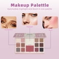 thumbnail image 3 of Makeup Kit for Women & Teens, All-in-One Full Makeup Set for Beginners, Complete Makeup Gift Set with Eyeshadow, Lip Gloss, Mascara, Eyeliner Pencil, and Eyebrow Pencil, 3 of 8
