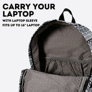 J World Oz 17 Day Backpack for School and Travel, Tribal