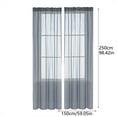 thumbnail image 2 of Breathe Fresh Life Into Your Interiors With Our Gorgeous Solid Color Semi Sheer Curtains – Trendy Versatile And Easy To Hang!, 2 of 6