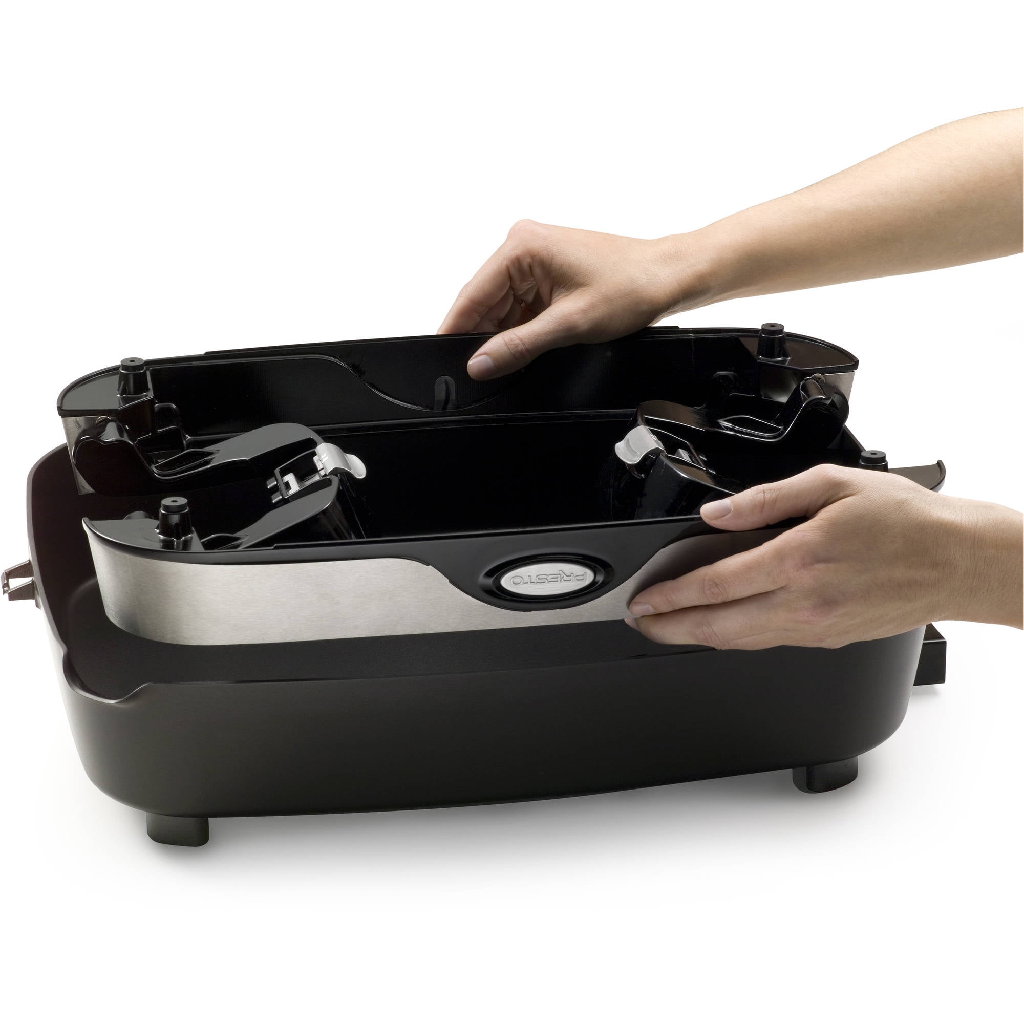 Presto Covered Electric Skillet - Black, 11 in - Fry's Food Stores